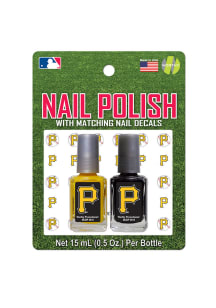 Pittsburgh Pirates Nail Polish and Decal Duo Cosmetics