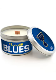 St Louis Blues Citrus 5.8oz Travel Tin Blue Candle
