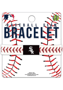 Chicago White Sox Baseball Seam Mens Bracelet