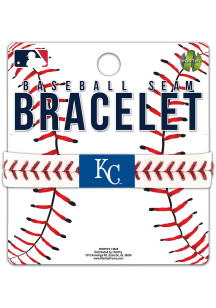 Kansas City Royals Baseball Seam Mens Bracelet