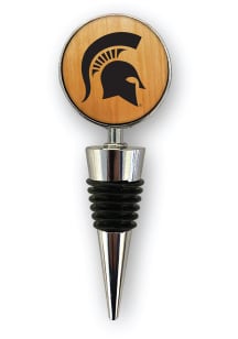 Michigan State Spartans Bottle Stop Wine Accessory