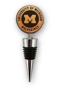 Michigan Wolverines Bottle Stop Wine Accessory