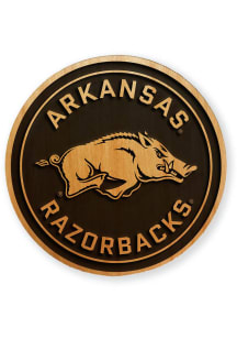 Arkansas Razorbacks Wood Magnet