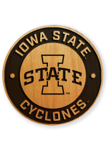 Iowa State Cyclones Wood Magnet
