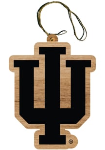 Indiana Hoosiers Wood Ornament