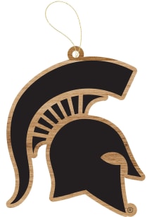 Michigan State Spartans Wood Ornament