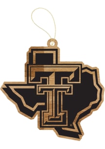 Texas Tech Red Raiders Wood Ornament