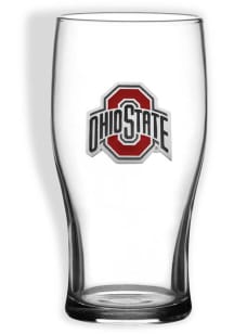 Red Ohio State Buckeyes 20 oz Pewter Athletic O Pint Glass