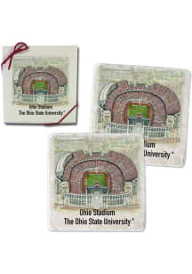 Ohio State Buckeyes Set of 2 Stadium Coaster