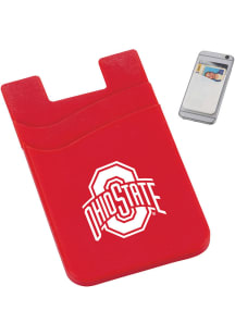 Red Ohio State Buckeyes Black and Gray Pocket Phone Wallets