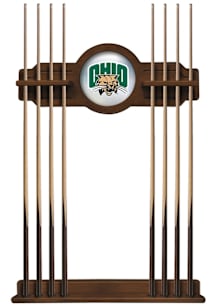 Ohio Bobcats Solid Wood Cue Rack Pool Table