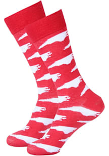 North Carolina State Inspired Designs Mens Crew Socks