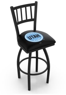 Utah Hockey Club Swivel Counter Pub Stool - Black