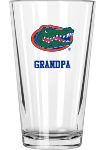 Florida Gators Grandpa 16 oz Pint Glass - White
