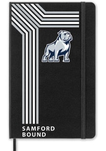 Samford University Bulldogs School Bound team logo Notebook and Folder - Black