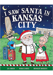 I saw Santa In Kansas City Children's Book