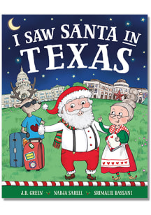 I saw Santa In Texas Children's Book