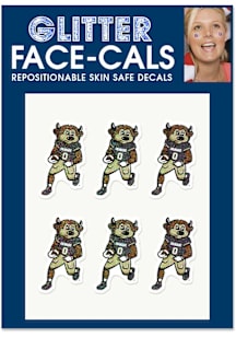 Colorado Buffaloes 6pk Glitter Tattoo