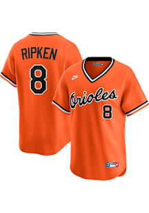 Cal Ripken Jr Baltimore Orioles Nike 65-66 Cooperstown Jersey - Orange