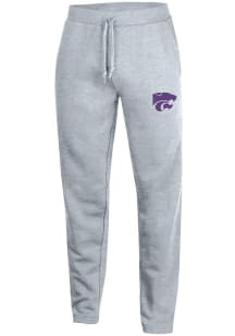 Mens K-State Wildcats Grey Gear for Sports Big Cotton Slim Sweatpants
