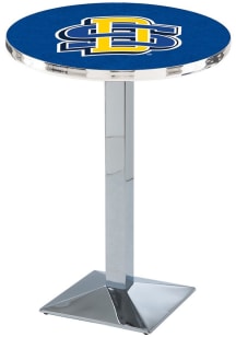 South Dakota State Jackrabbits Chrome Square Base Pub Table