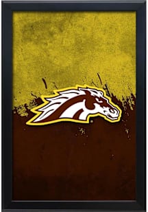 Western Michigan Broncos Snap Frame LED Sign - Black