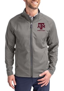 Cutter and Buck Texas A&amp;M Aggies Mens Graphite Alumni Adapt Eco Medium Weight Jacket