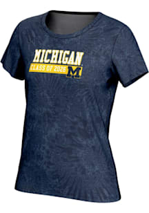 ProSphere Michigan Wolverines Womens Navy Blue Class of 2026 Short Sleeve T-Shirt