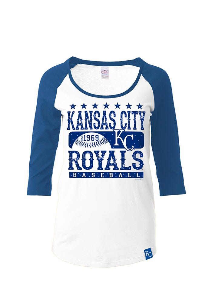 Royals Baseball New Era Women's Team Spacedye T-Shirt