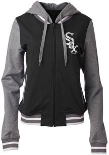 New Era Chicago White Sox Womens Black Opening Night Long Sleeve Full Zip Jacket