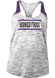 TCU Horned Frogs Juniors Purple Space Dye Tank Top