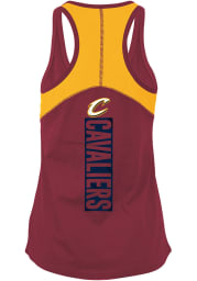 Cleveland Cavaliers Womens Red Training Camp Tank Top