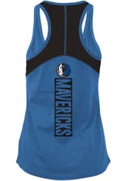 Dallas Mavericks Womens Blue Training Camp Tank Top