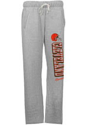 Cleveland Browns Womens French Terry Grey Sweatpants