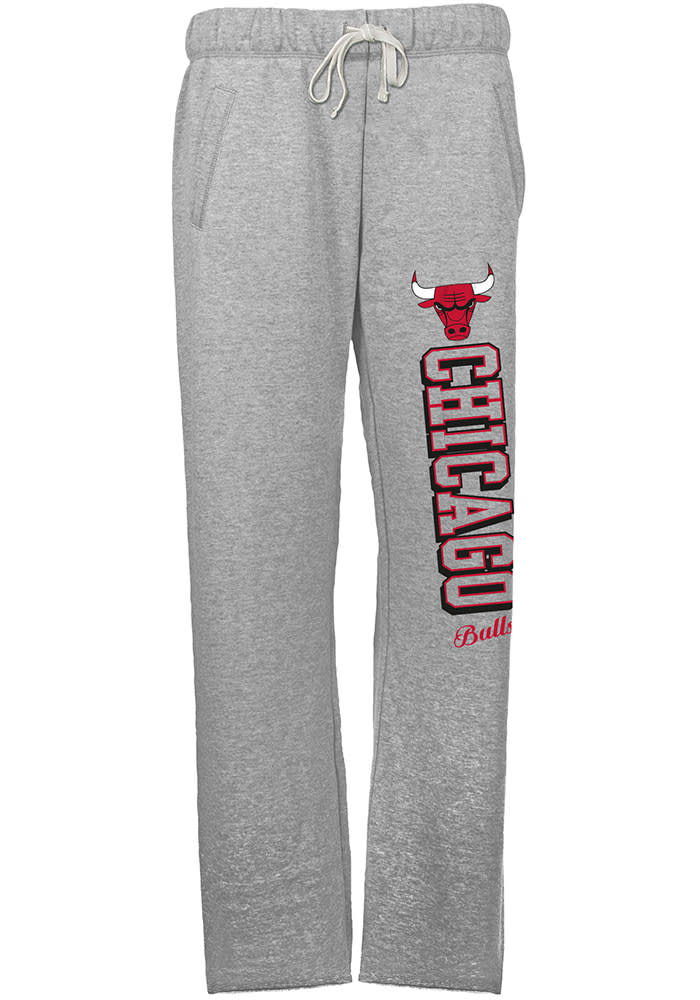 Chicago Bulls Womens French Terry Grey Sweatpants