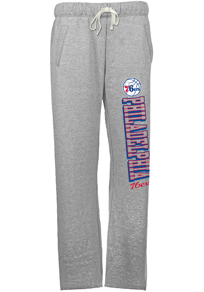 Philadelphia 76ers Womens French Terry Grey Sweatpants