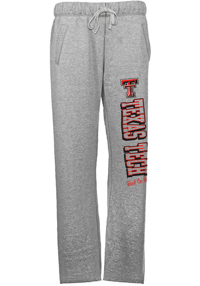 Texas Tech Red Raiders Womens French Terry Grey Sweatpants