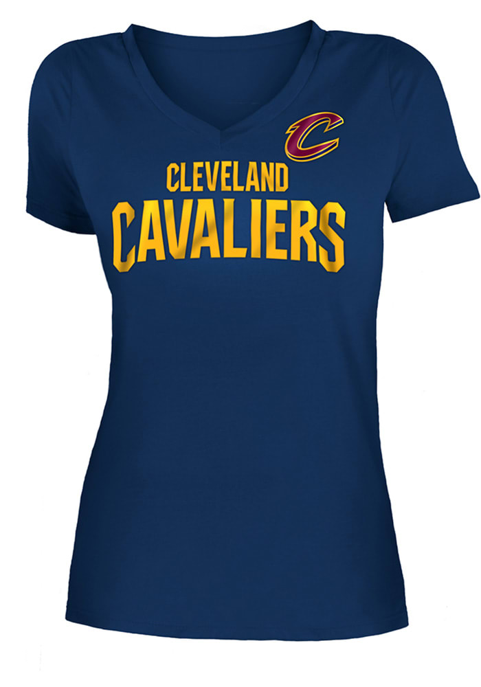 47 Brand / Women's Cleveland Cavaliers White Script T-Shirt