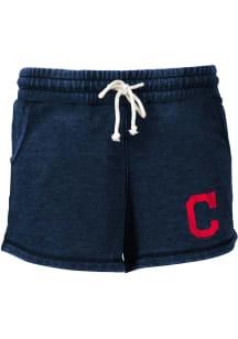 Cleveland Indians Womens Navy Blue Rally Shorts