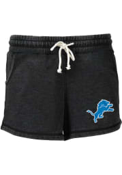 Detroit Lions Womens Charcoal Rally Shorts