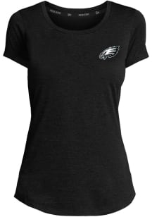 New Era Philadelphia Eagles Womens Black Contemporary T-Shirt