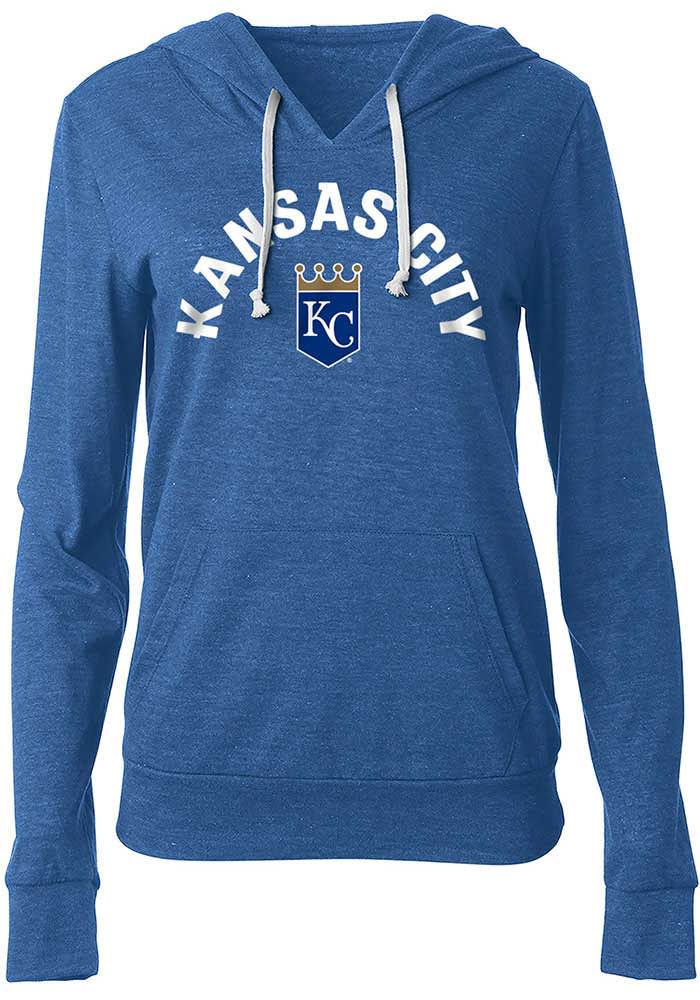 Kansas City Royals 47 Brand Women Blue Primetime Long Sleeve