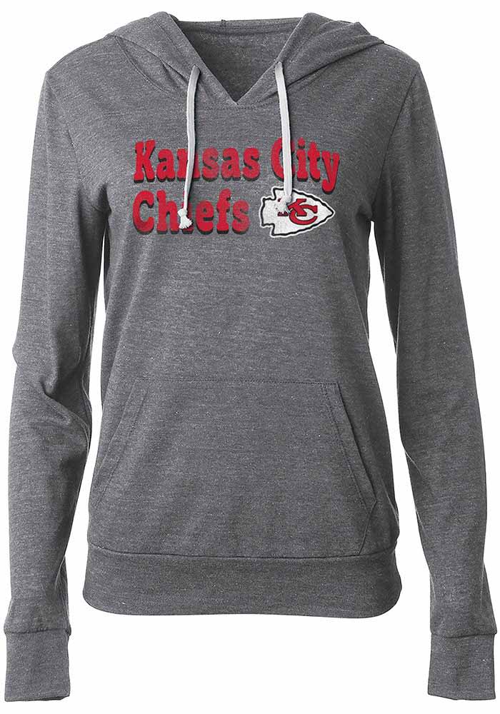 Kansas City Chiefs New Era Women's Crop Long Sleeve T-Shirt - Red