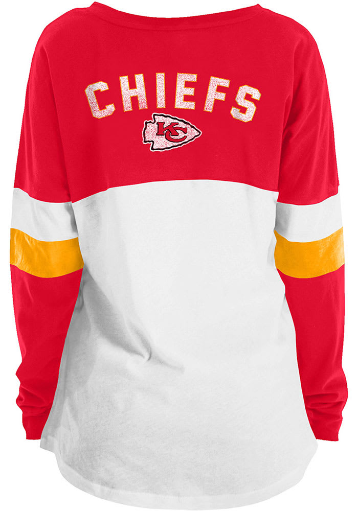 New Era / Women's Kansas City Chiefs Lace White Plus Size Long