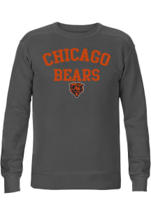 New Era Chicago Bears Womens Blue Comfort Colors Crew Sweatshirt