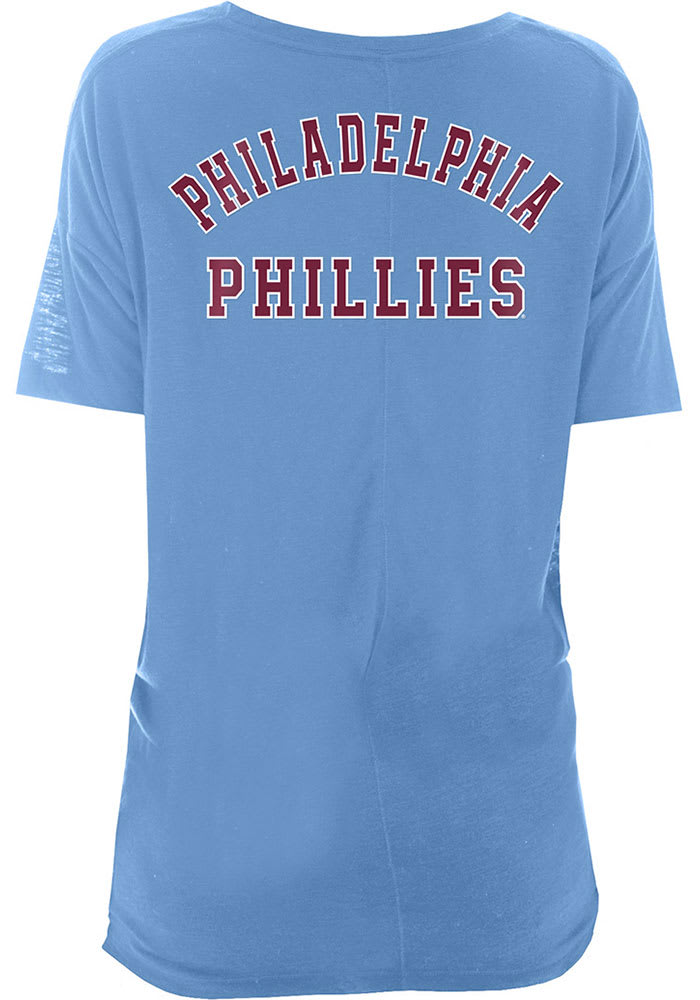 New Era Philadelphia Phillies Womens Light Blue Cooperstown Rayon