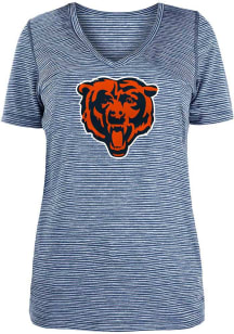 New Era Chicago Bears Womens Navy Blue Primary Logo Short Sleeve T-Shirt
