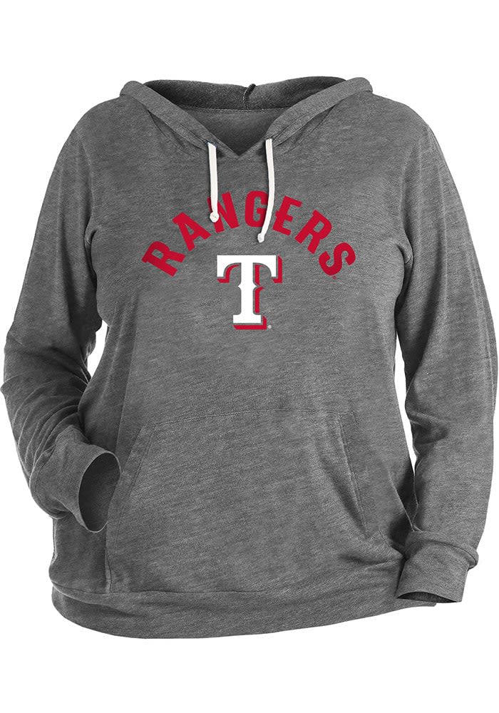 Texas Rangers Womens Light Blue Triblend Hooded Sweatshirt  Texas rangers,  Hooded sweatshirts, Texas rangers t shirts