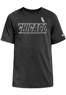 New Era Chicago White Sox Youth Black Block Short Sleeve T-Shirt