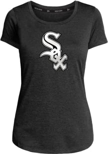 New Era Chicago White Sox Womens Black Contemporary T-Shirt